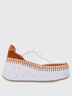 Sneakers con zeppa Nama Chloé in pelle