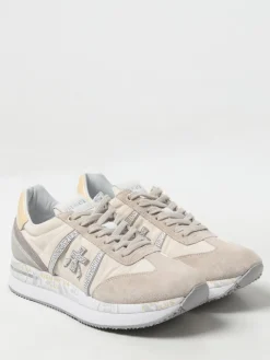 Sneakers Conny Var Premiata in pelle traforata