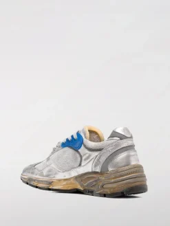 Sneakers Dad Golden Goose in pelle laminata e mesh used