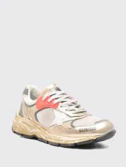 Sneakers Dad Star Golden Goose in pelle laminata e mesh used
