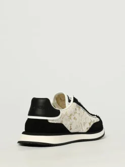 Sneakers DG Cushion Dolce & Gabbana in camoscio e pizzo