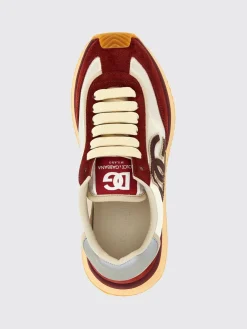 Sneakers Dolce & Gabbana in camoscio e nylon