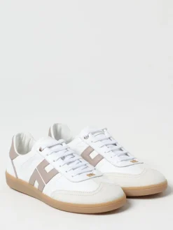 Sneakers Elisabetta Franchi in pelle a grana