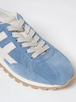 Sneakers 86ER Hogan in camoscio