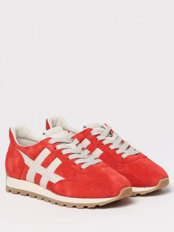 Sneakers 86ER Hogan in camoscio