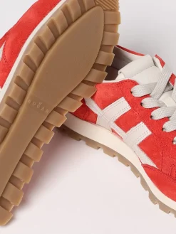 Sneakers 86ER Hogan in camoscio