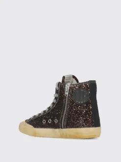 Sneakers Francy Golden Goose in pelle used e glitter