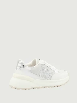 Sneakers Gem 07 Pinko in pelle e mesh