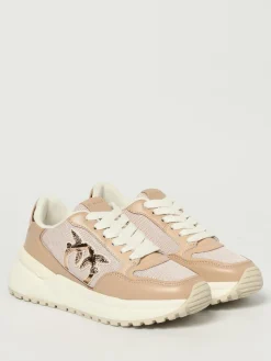 Sneakers Gem 07 Pinko in pelle e mesh