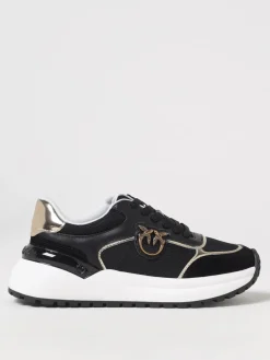 Sneakers Gem Pinko in pelle e mesh