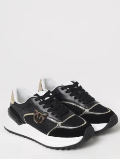 Sneakers Gem Pinko in pelle e mesh