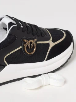 Sneakers Gem Pinko in pelle e mesh