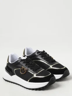 Sneakers Gem Pinko in pelle e mesh