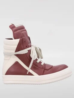 Sneakers Geobasket Rick Owens in pelle