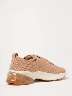 Sneakers Good Luck Tory Burch in nylon intrecciato