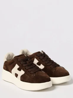 Sneakers H564 Hogan in camoscio