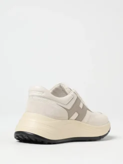 Sneakers H669 Hogan in camoscio e mesh