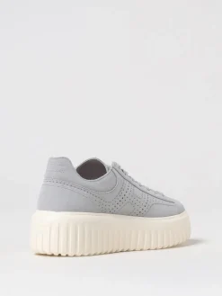 Sneakers H Stripe Hogan in camoscio