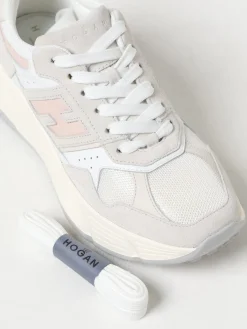 Sneakers Hi-Fi Hogan in pelle e mesh