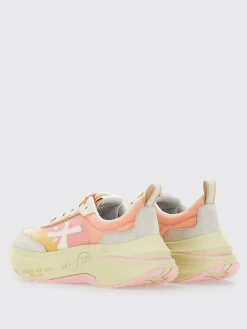 Sneakers Hill Premiata in camoscio e mesh