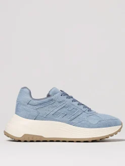 Sneakers Hogan in denim di cotone