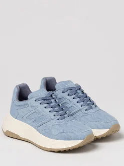 Sneakers Hogan in denim di cotone