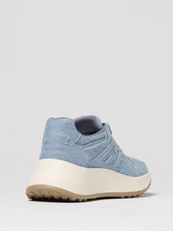 Sneakers Hogan in denim di cotone