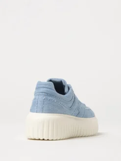 Sneakers H-Stripe Hogan in denim di cotone