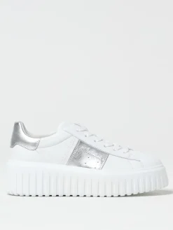 Sneakers H-Stripe Hogan in pelle