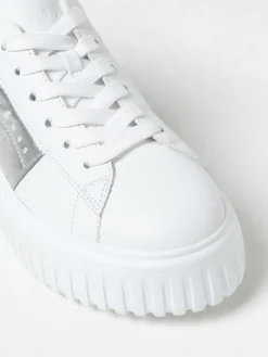 Sneakers H-Stripe Hogan in pelle