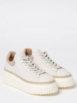 Sneakers H-Stripe Hogan in pelle