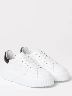 Sneakers H-Stripe Platform Hogan in pelle