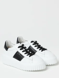 Sneakers H-Stripe Platform Hogan in pelle