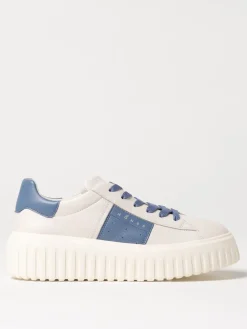 Sneakers H-Stripe Platform Hogan in pelle