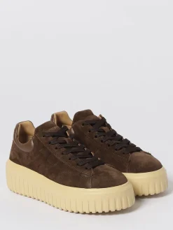 Sneakers H-Stripes Hogan in camoscio