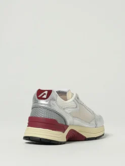 Sneakers Hyperway Autry in pelle laminata e mesh