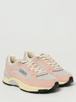 Sneakers Hyperway Autry in camoscio e mesh