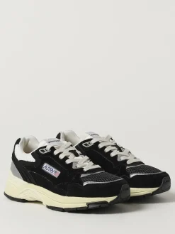 Sneakers Hyperway Autry in camoscio e mesh