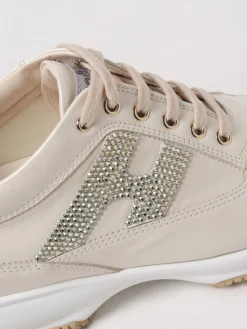 Sneakers Interactive Hogan in pelle con strass