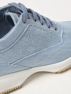 Sneakers Interactive Hogan in denim di cotone