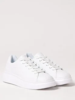 Sneakers Just Cavalli in pelle sintetica con monogram goffrato