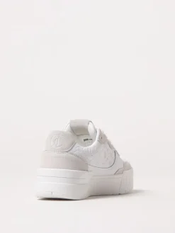 Sneakers Just Cavalli in pelle con monogram goffrato