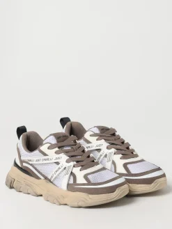 Sneakers Just Cavalli in mesh e pelle