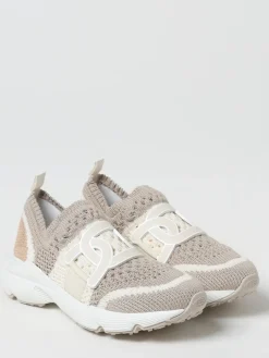Sneakers Kate Tod's in maglia stretch crochet