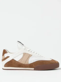 Sneakers Kick Chloè in pelle e mesh riciclato