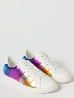 Sneakers Lane Stripe Kurt Geiger London in pelle multicolor
