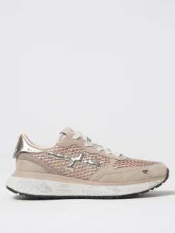 Sneakers Lauryn Premiata in camoscio e mesh