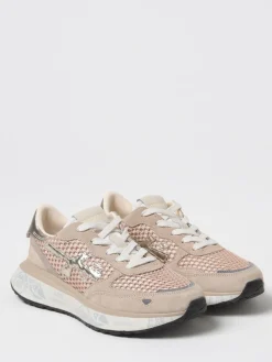 Sneakers Lauryn Premiata in camoscio e mesh