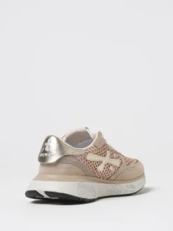 Sneakers Lauryn Premiata in camoscio e mesh