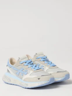 Sneakers Lauryn Premiata in camoscio e mesh